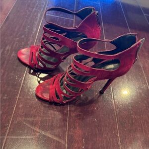 Schutz strappy heels 4.5” heel
in size 8.